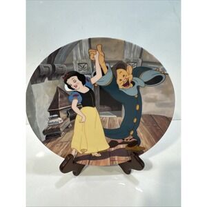 MAY I HAVE THIS DANCE Plate Snow White And The Seven Dwafs Walt Disney SW20